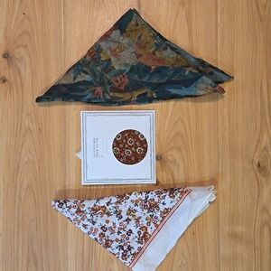 Sezane Fall Square Scarf Bundle